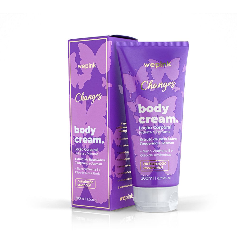 Body Cream Changes Desodorante Hidratante 200ml - Wepink