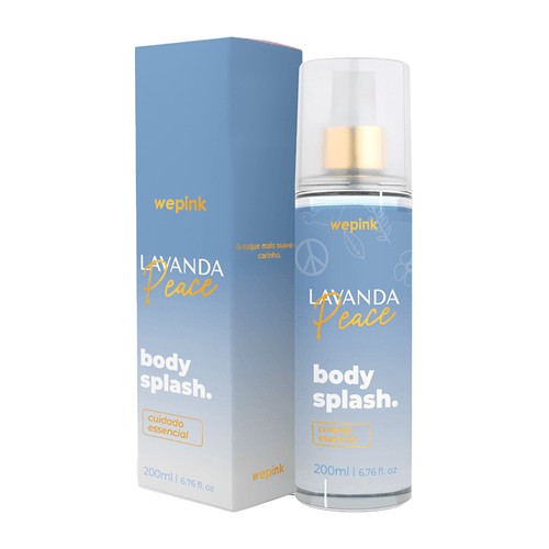 Body Splash Lavanda Peace Desodorante Colônia 200ml - Wepink