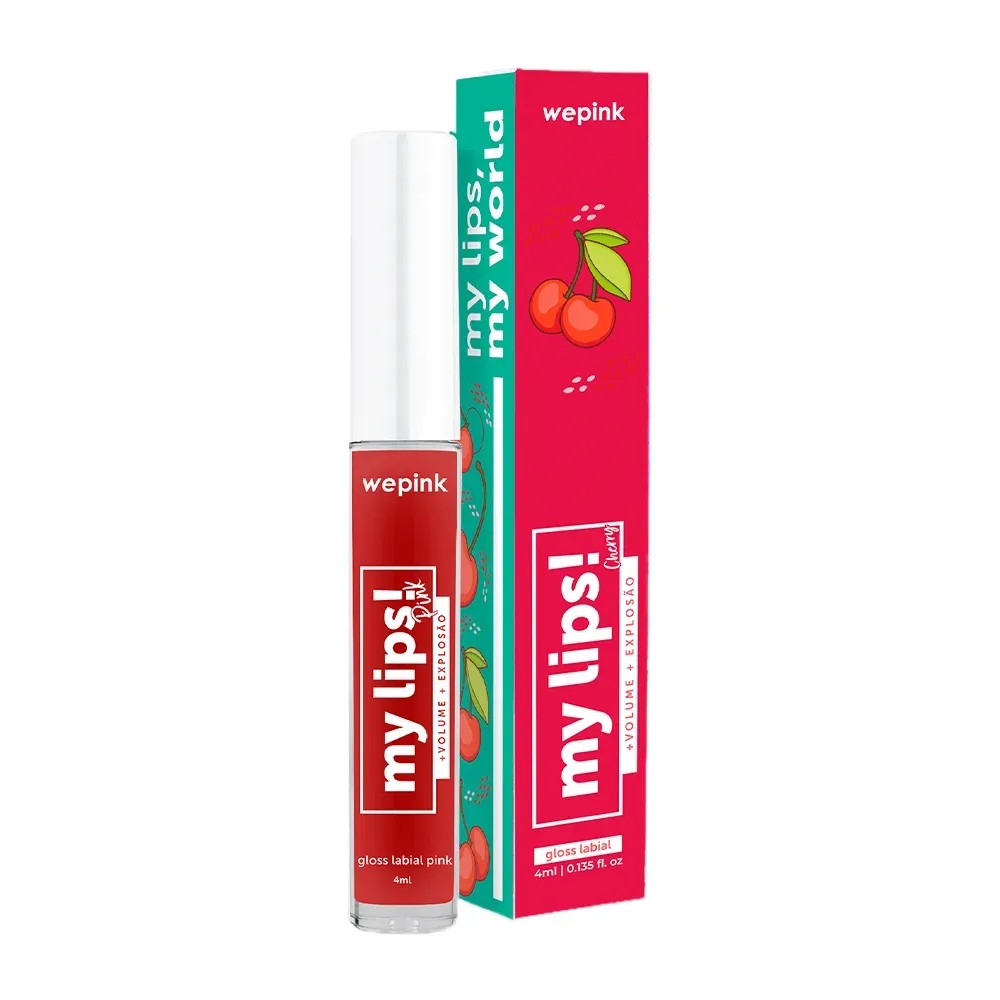 Gloss My Lips Cherry 4ml - Wepink