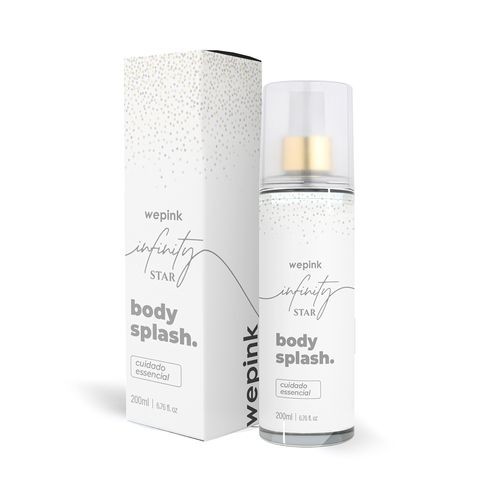 Body Splash Infinity Star Desodorante Colônia 200ml - Wepink