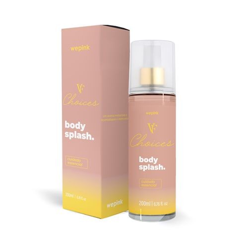 Body Splash VF Choices Desodorante Colônia 200ml - Wepink