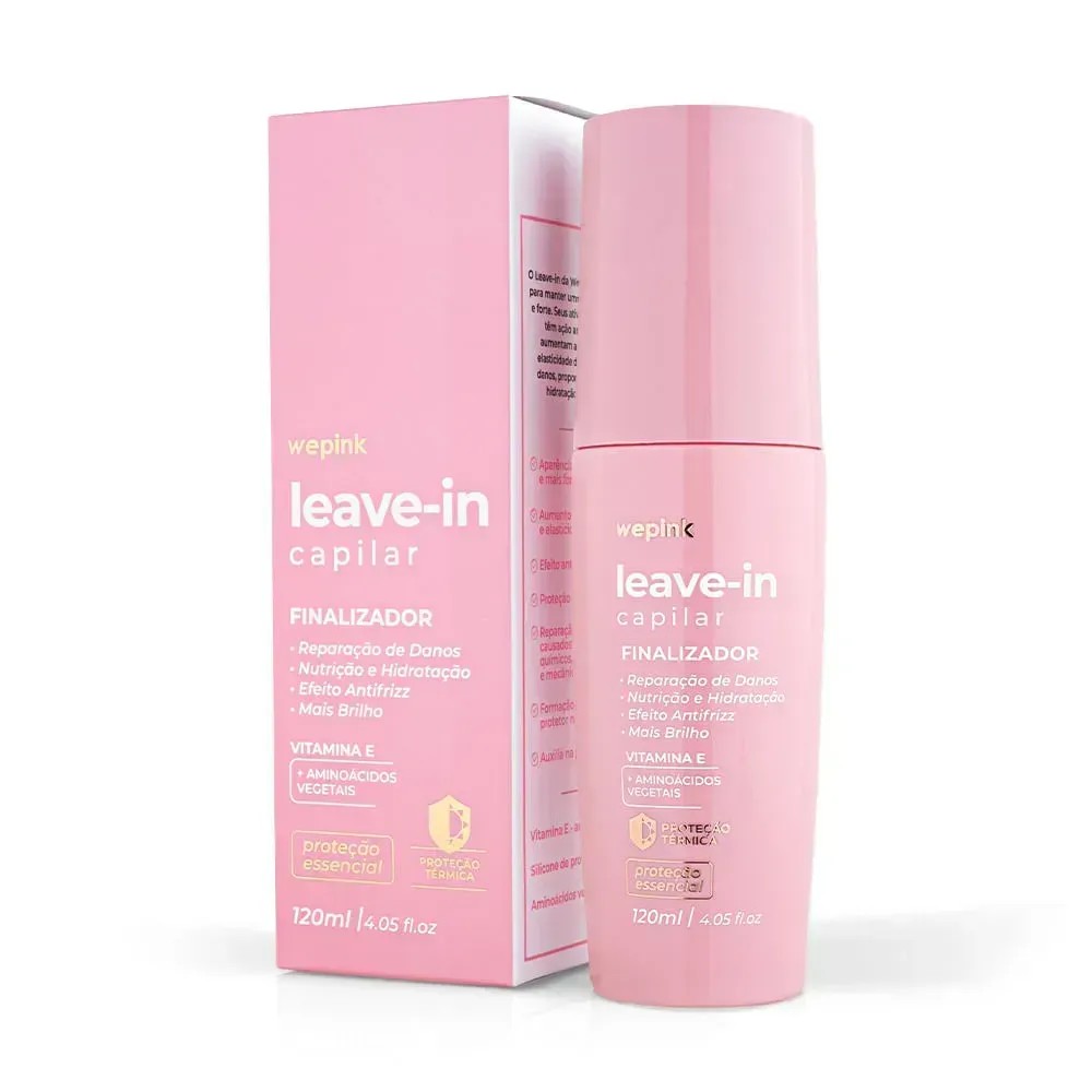 Leave-in Capilar Multifuncional 120ml - Wepink