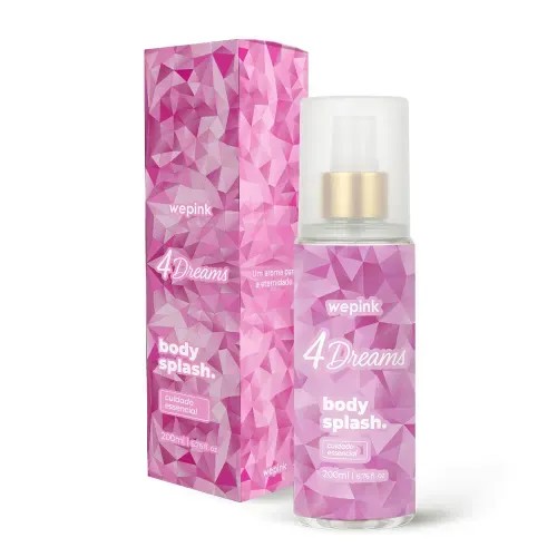 Body Splash 4Dreams Desodorante Colônia 200ml - Wepink