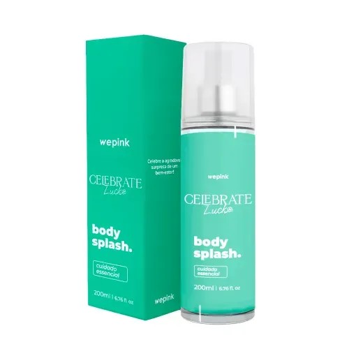Body Splash Celebrate Luck Desodorante Colônia 200ml - Wepink
