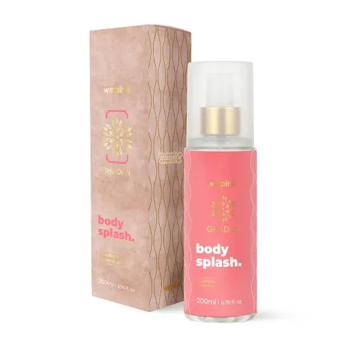 Body Splash Ghadan Desodorante Colônia 200ml - Wepink