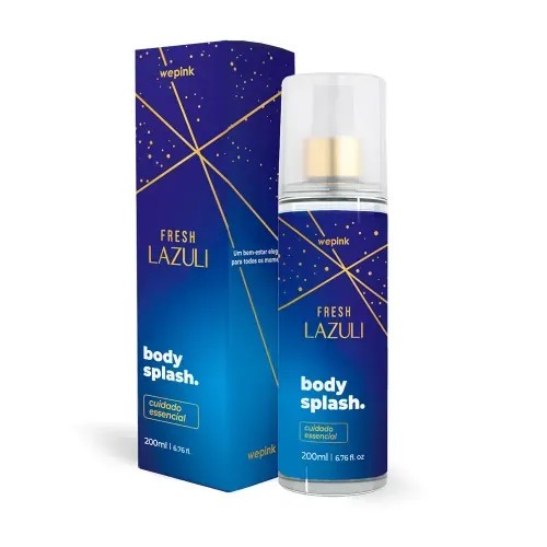 Body Splash Fresh Lazuli Desodorante Colônia 200ml - Wepink
