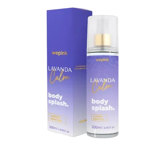 Body Splash Lavanda Calm Desodorante Colônia  200ml - Wepink