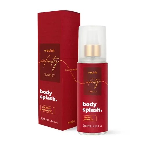 Body Splash Infinity Tawny Desodorante Colônia 200ml - Wepink