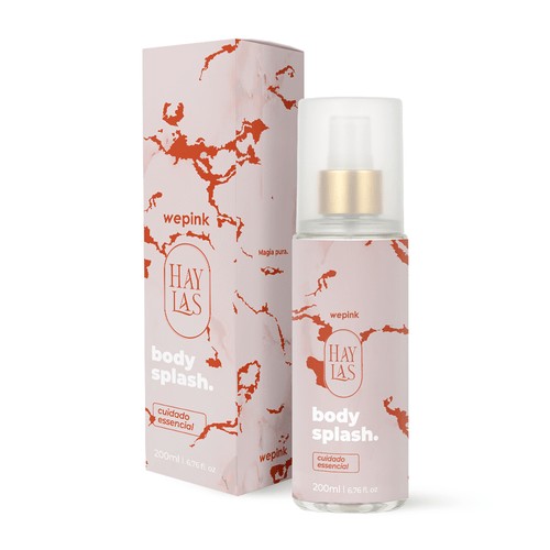 Body Splash Haylas Desodorante Colônia 200ml - Wepink