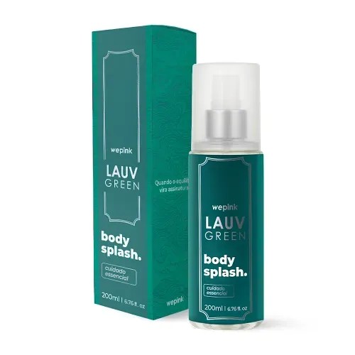 Body Splash Lauv Green Desodorante Colônia 200ml - Wepink
