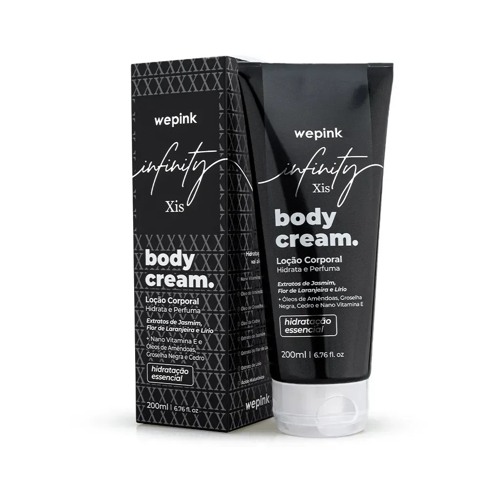 Body Cream Infinity Xis Desodorante Hidratante 200ml - Wepink